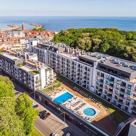Apartamenty Fenomen - Premium Park & Sea, Nadmorskie Tarasy Free Parking, Swimming Pool, Sauna And Other!-2